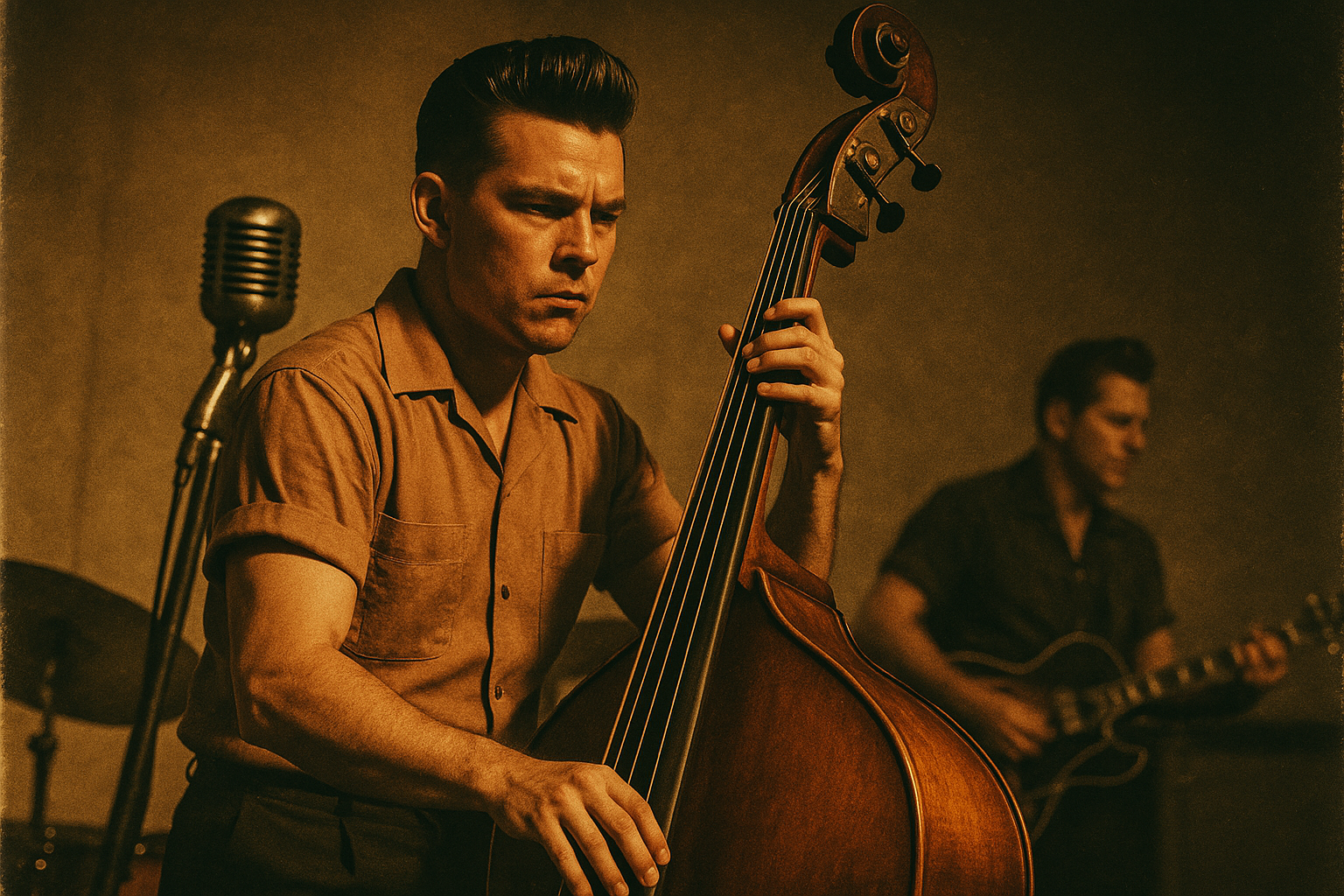 Upright Bass in Rockabilly: The Real Engine Room cover