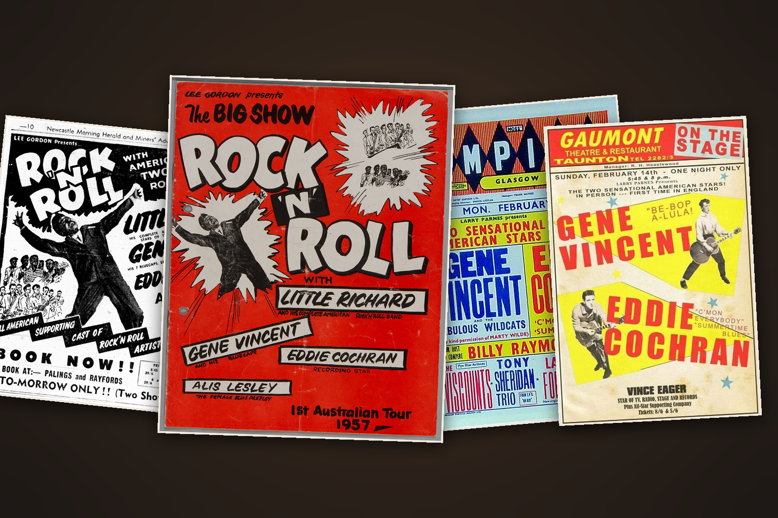 Eddie Cochran on the Road: Every Tour, Bill and Poster, 1955-1960 cover