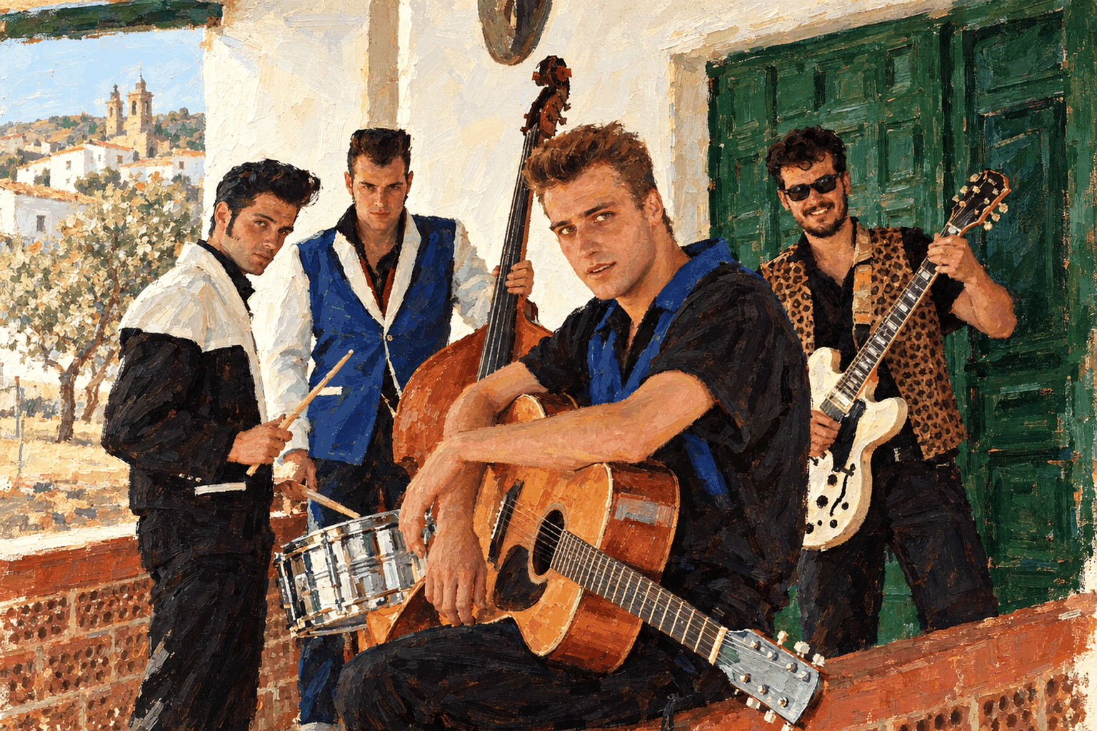 4 Gatos - NeoRockabilly made in Cáceres cover