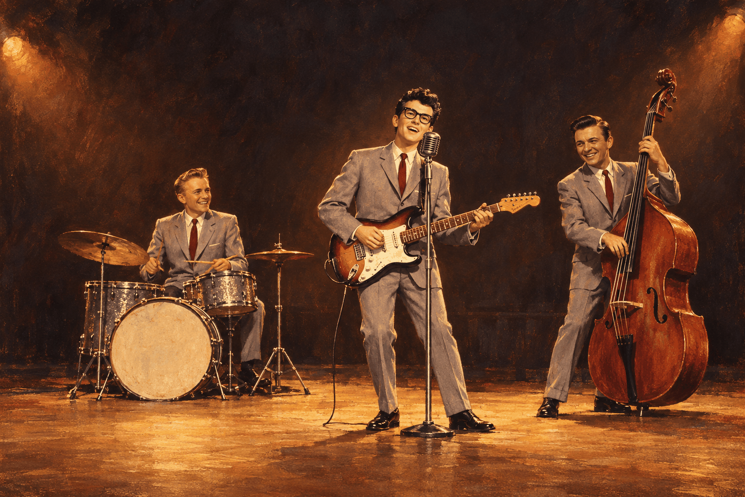 Buddy Holly lives !!! cover