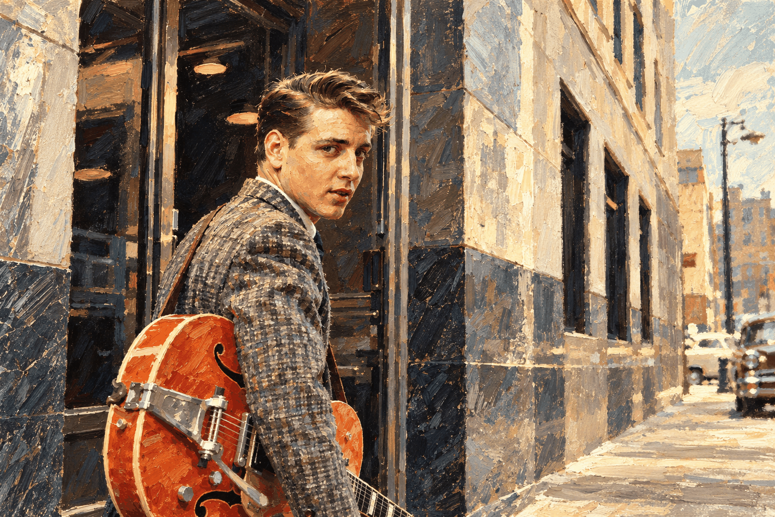 Eddie Cochran - Three Steps to Heaven cover