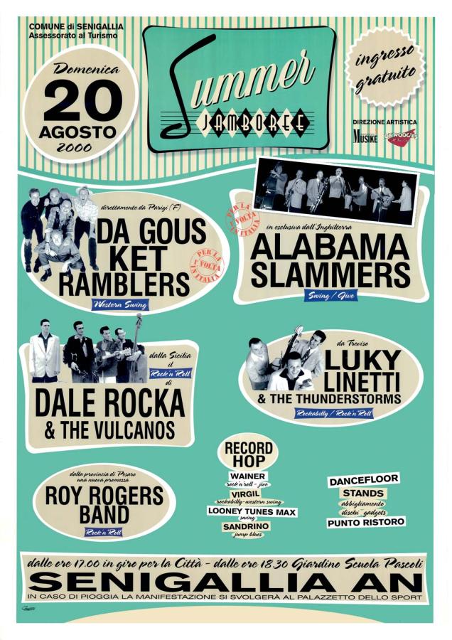 #1 Summer Jamboree 2000 poster