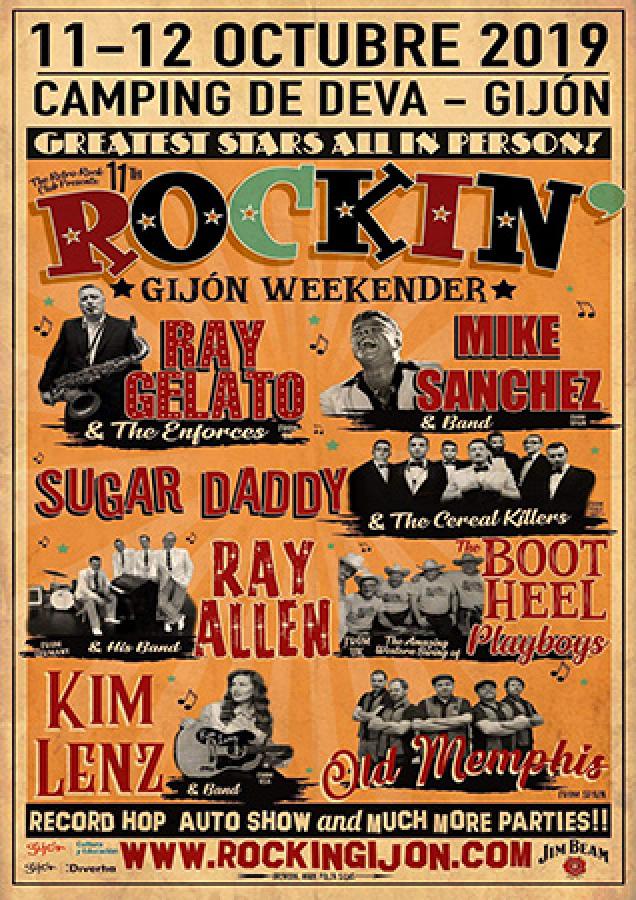 #11 Rockin' Gijón Weekender 2019 poster