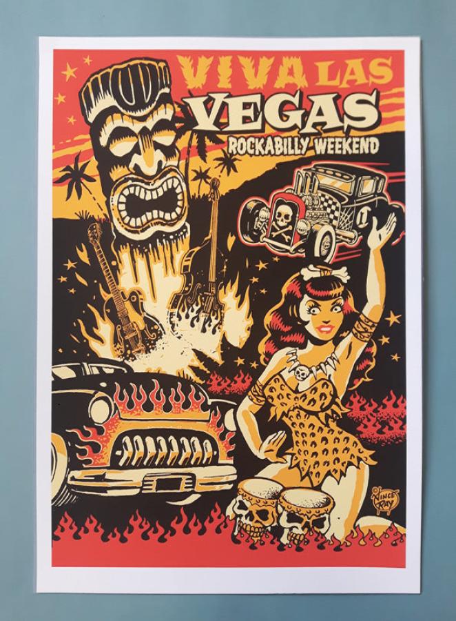 #11 Viva Las Vegas Rockabilly Weekend 2008 poster