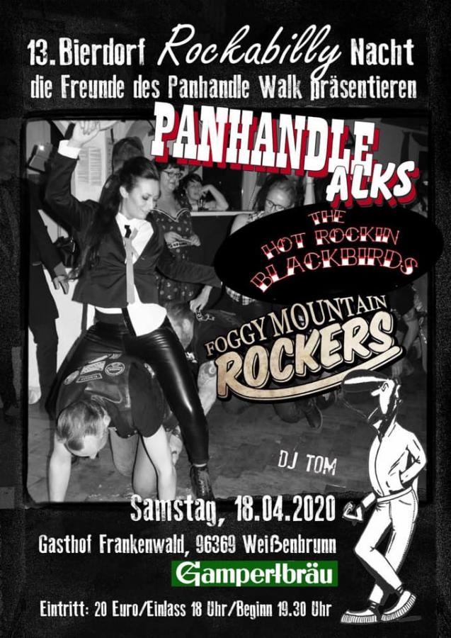 #13 Bierdorf Rockabilly Nacht poster