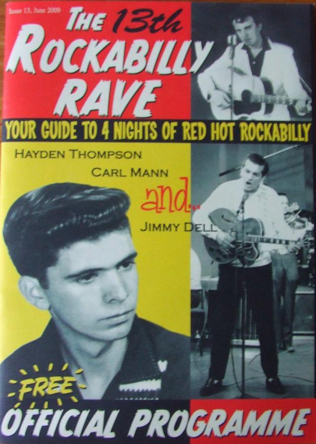 13th Rockabilly Rave 2009 poster
