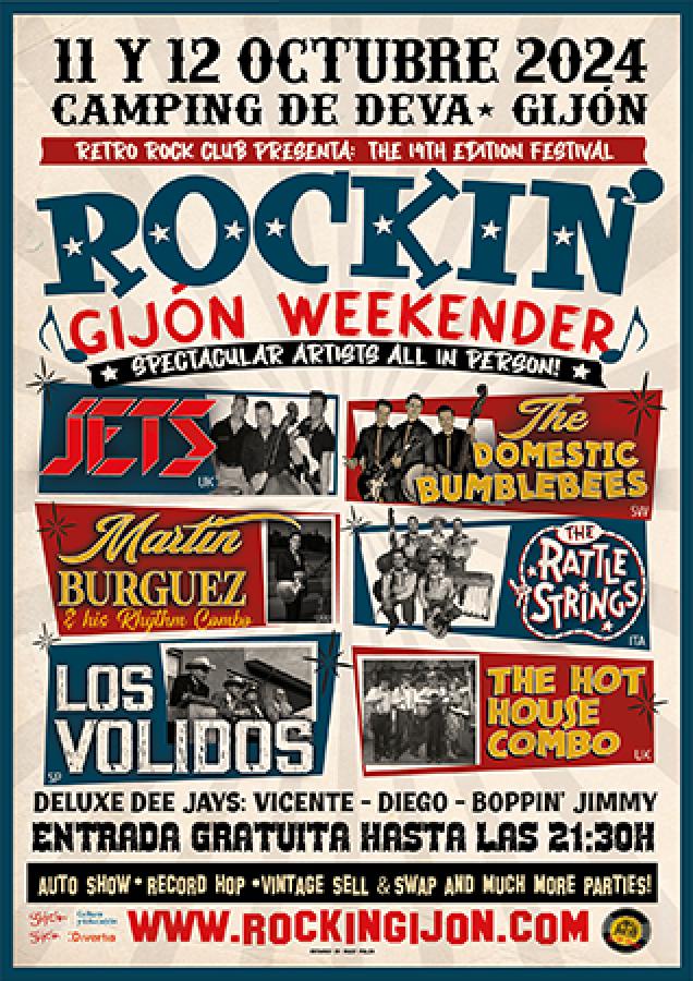 #14 Rockin' Gijón Weekender 2024 poster