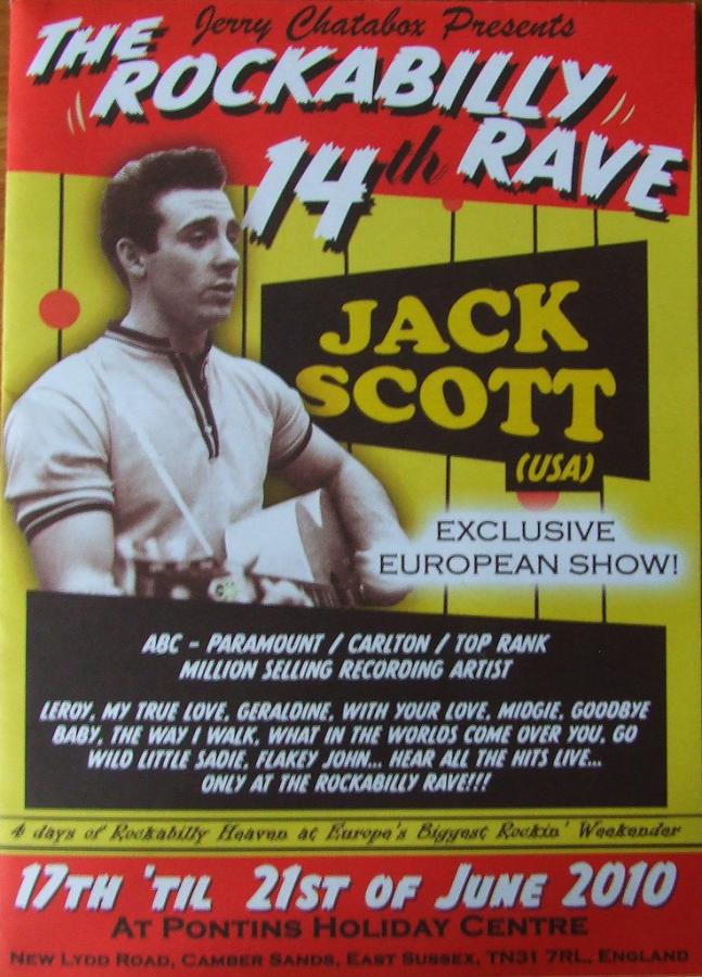14th Rockabilly Rave 2010 poster