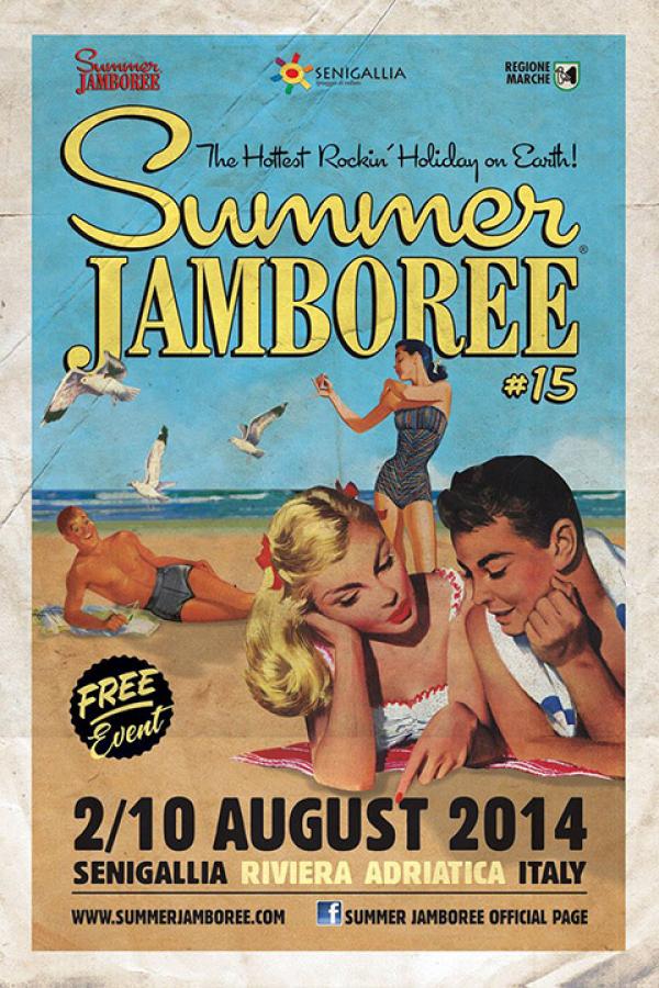 #15 Summer Jamboree 2014 poster