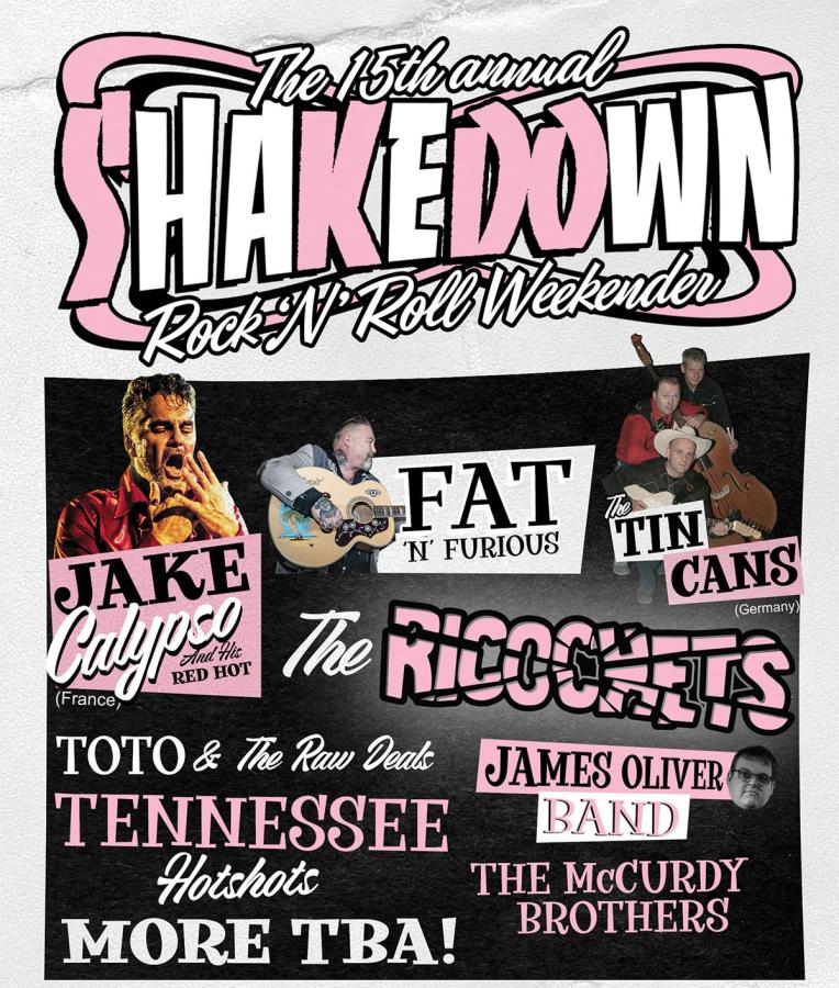 #15 Shakedown Rock'n'Roll Weekender 2023 poster