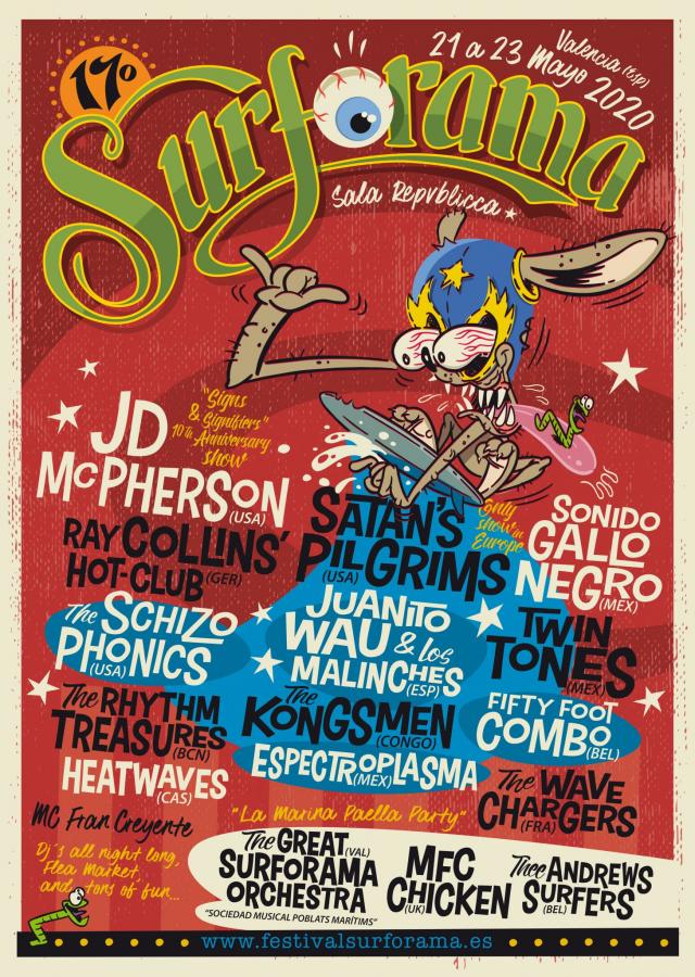 #17 Surforama 2020 poster
