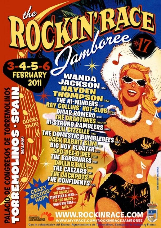 17th Rockin' Race Jamboree 2011 poster
