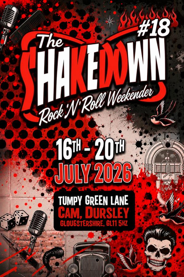 18th Shakedown Rock 'n' Roll Weekender poster