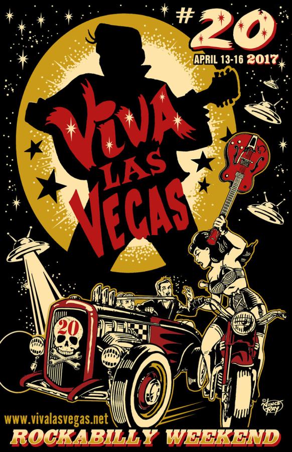 #20 Viva Las Vegas Rockabilly Weekend 2017 poster