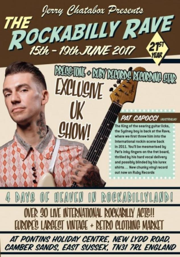 21st Rockabilly Rave 2017 poster