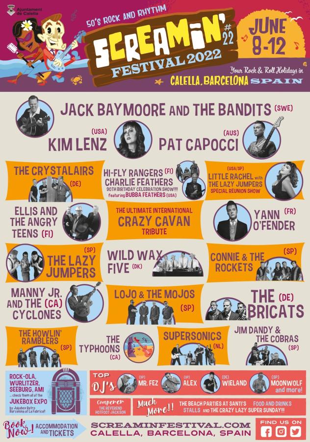 #22 Screamin' Festival 2022 poster