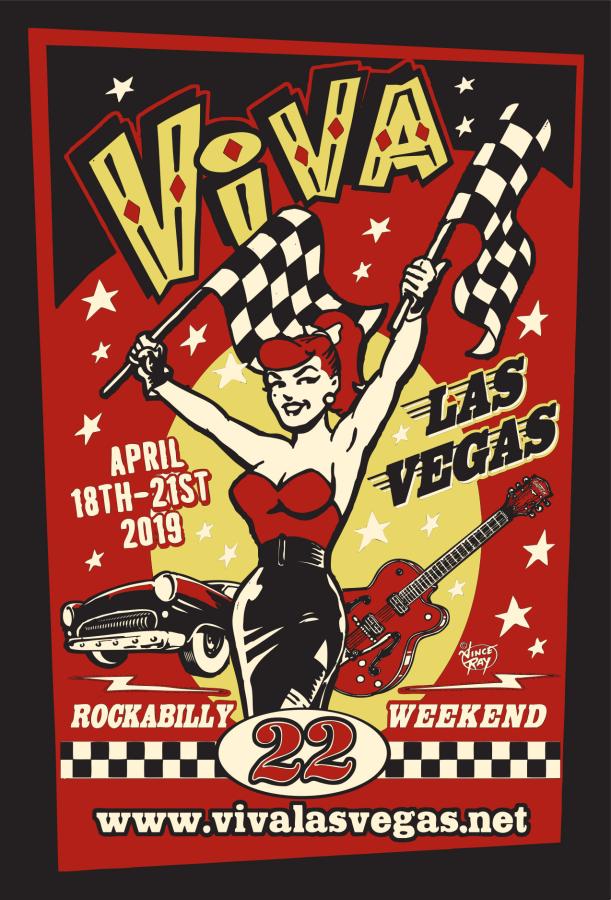 #22 Viva Las Vegas Rockabilly Weekend 2019 poster