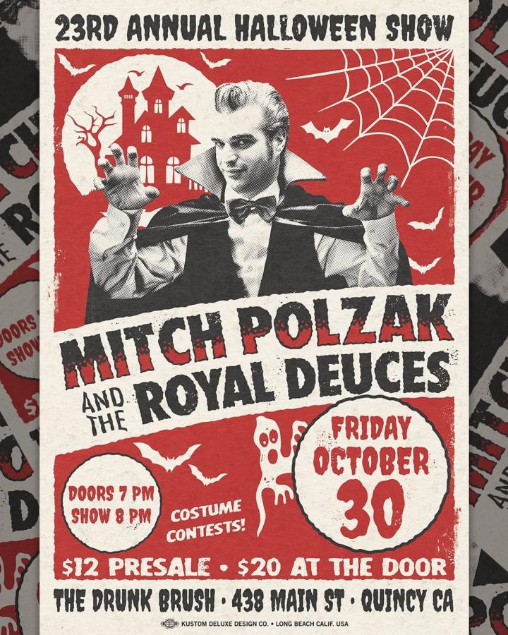 23rd Annual Halloween Show with Mitch Polzak poster