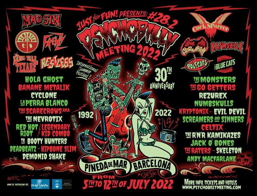 #28.2 Psychobilly Meeting 2022 poster
