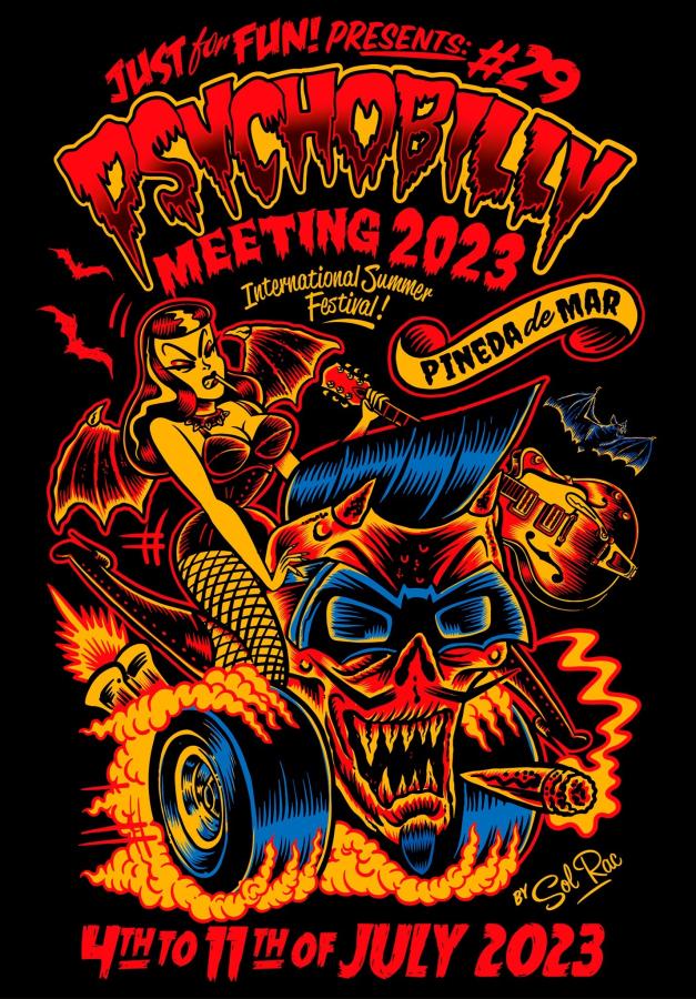 #29 Psychobilly Meeting 2023 poster