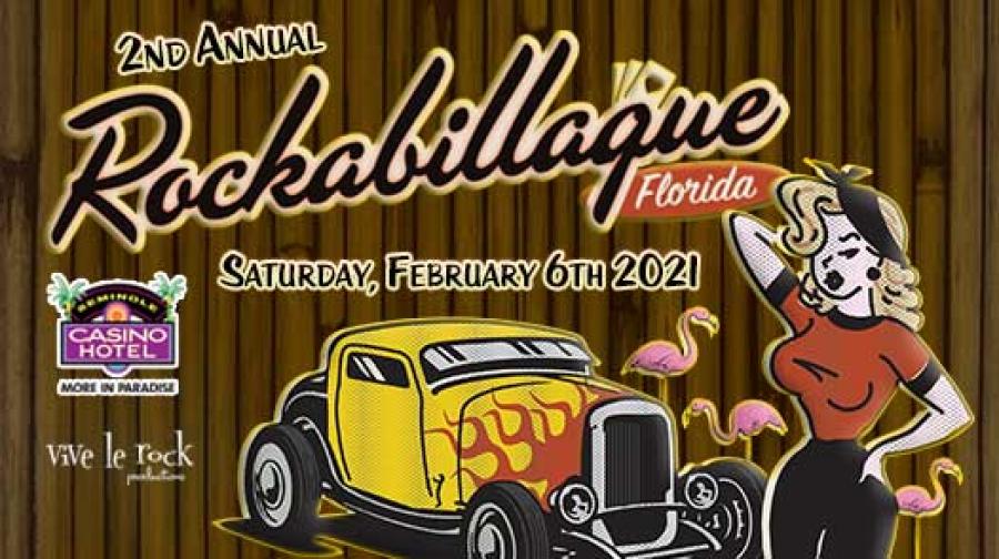 2nd Annual Rockabillaque Florida 2021 poster