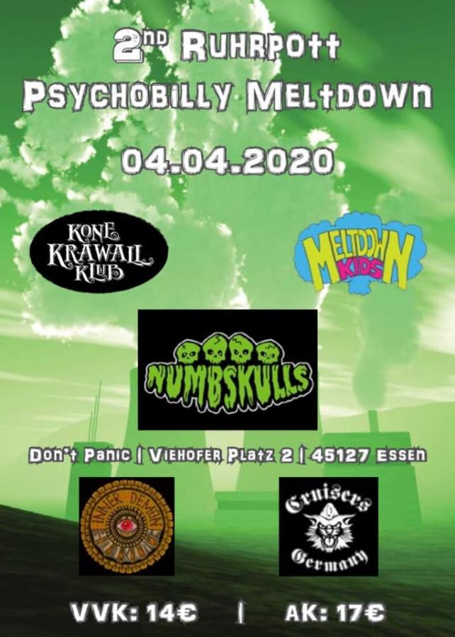 2nd Ruhrpott Psychobilly Meltdown poster
