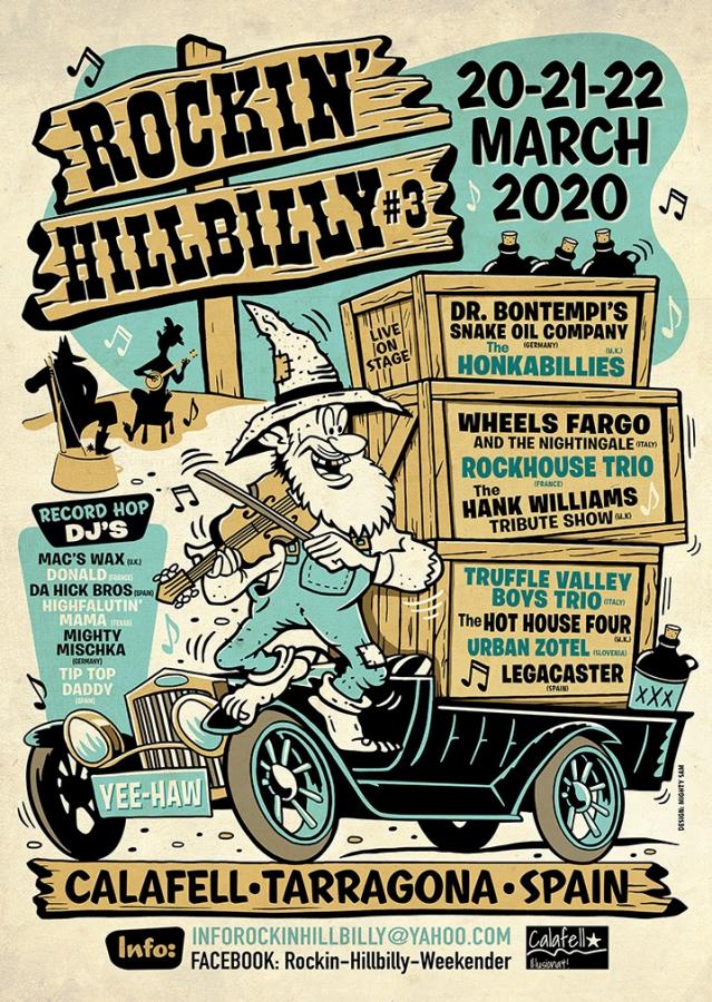 #3 Rockin' Hillbilly Weekender 2020 poster
