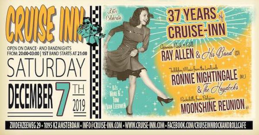 37th anniversary Cruise Inn poster
