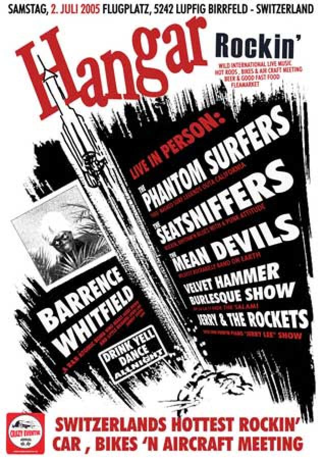 #4 Hangar Rockin' 2005 poster