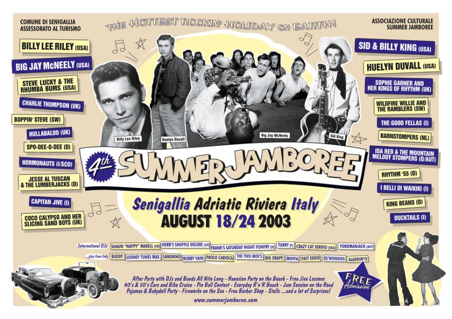 #4 Summer Jamboree 2003 poster