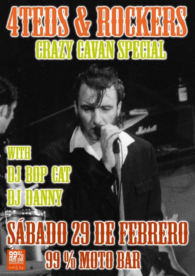4 Teds & Rockers - Crazy Cavan Special poster