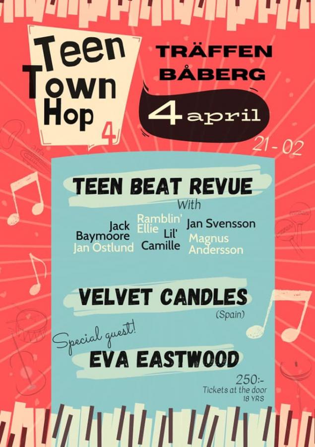 #4 Teen Town Hop 2020 poster