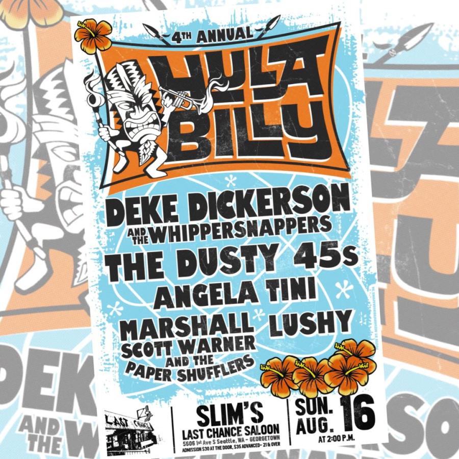 4th Annual Hula Billy poster
