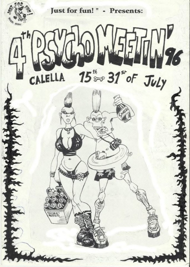 #4 Psychobilly Meeting 1996 poster