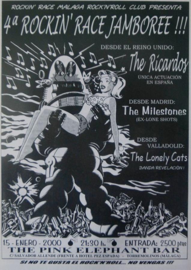 4th Rockin' Race Jamboree 2000 poster