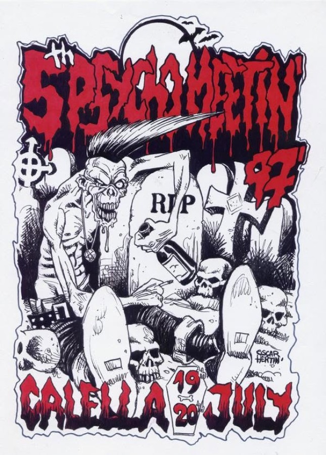 #5 Psychobilly Meeting 1997 poster