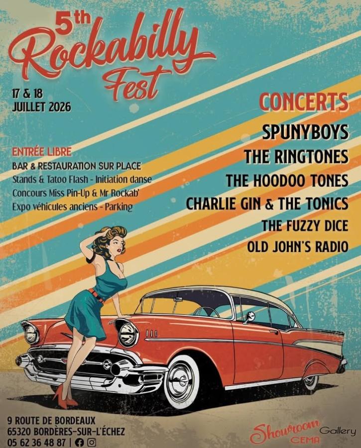 5th Rockabilly Fest poster