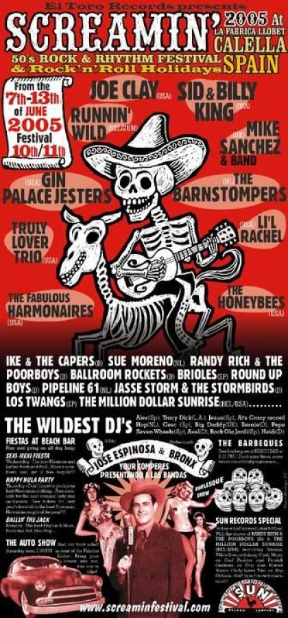 #7 Screamin' Festival 2005 poster