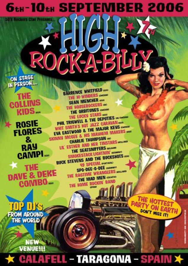 7th High Rockabilly 2006 poster