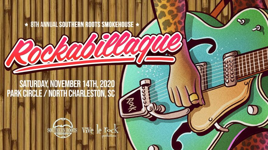 8th Annual Rockabillaque 2020 poster