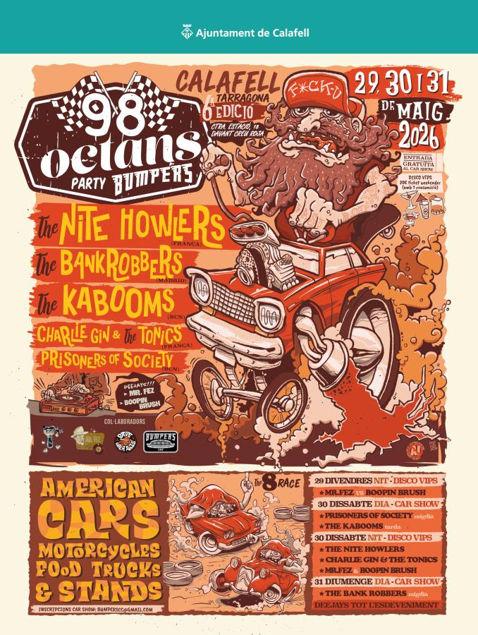 98 Octans Party Bumpers poster