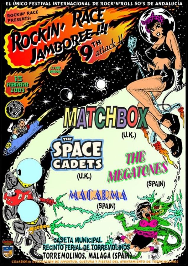 9th Rockin' Race Jamboree 2003 poster