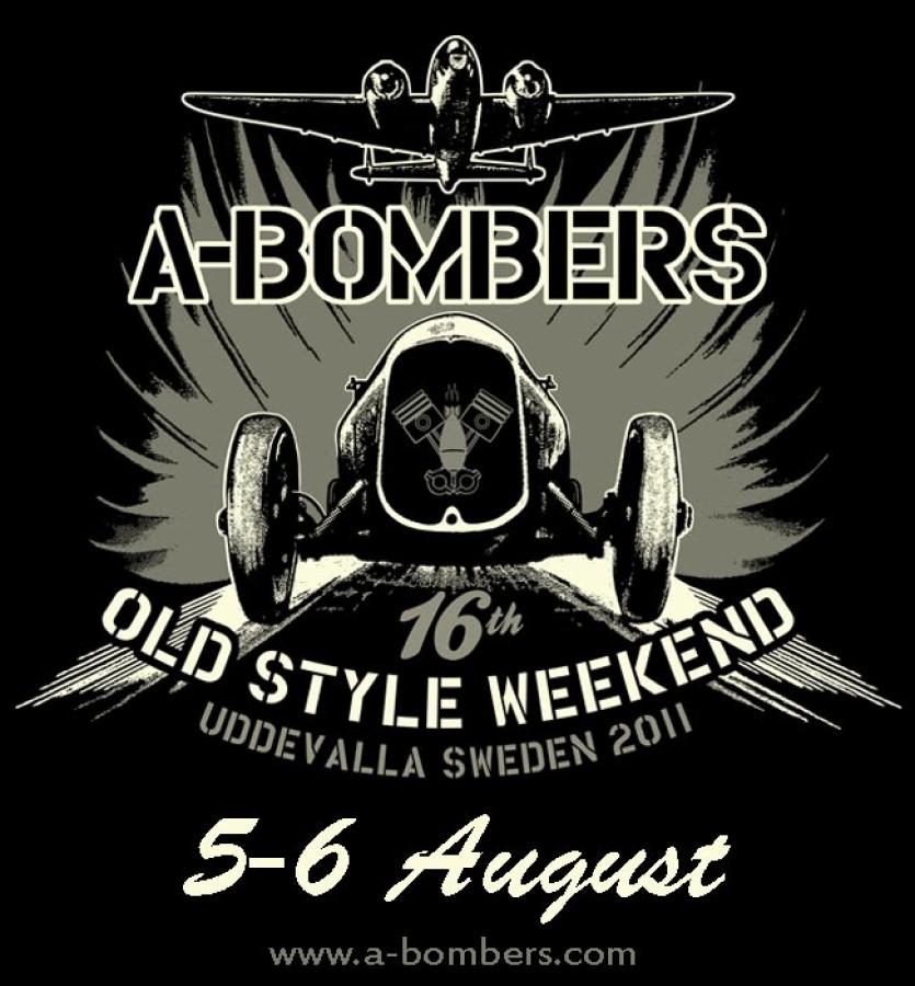 A-Bombers Old Style Weekend 2011 poster
