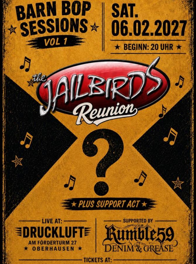 Barn Bop Sessions Vol. 1: The Jailbirds Reunion poster
