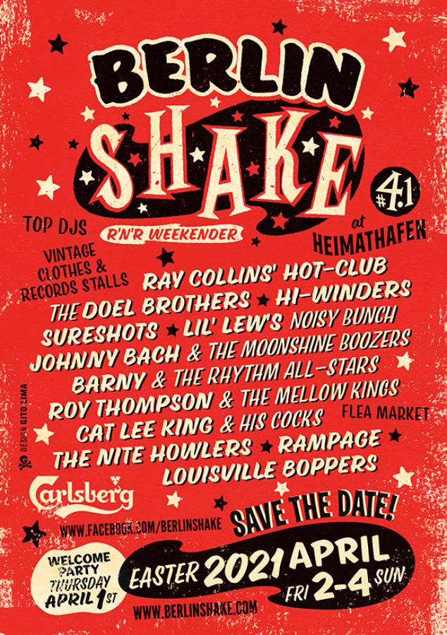 #4 Berlin Shake 2021 poster