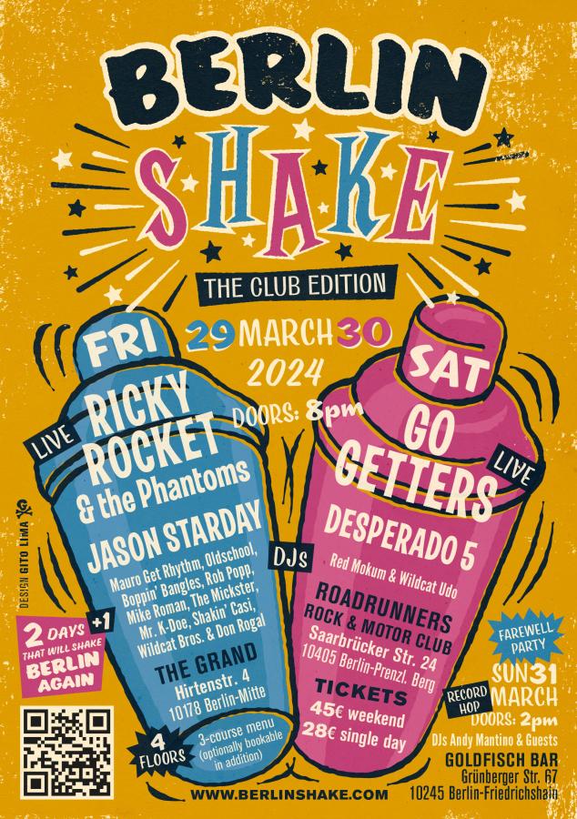 Berlin Shake Club Edition 2024 - Roadrunner's poster