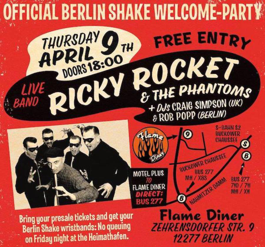 Berlin Shake Welcome Party 2020 poster