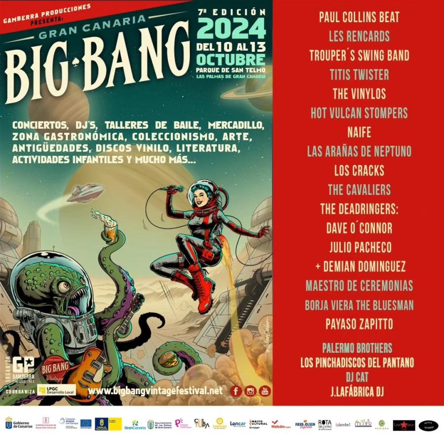 Big Bang Festival Gran Canaria 2024 poster