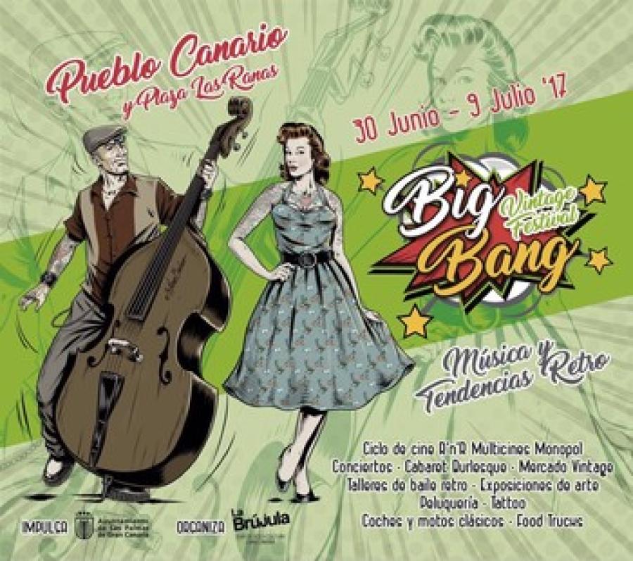 Big Bang Vintage Festival 2017 poster