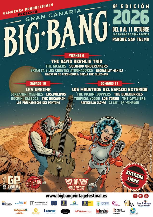 Big Bang Vintage Festival 2026 poster